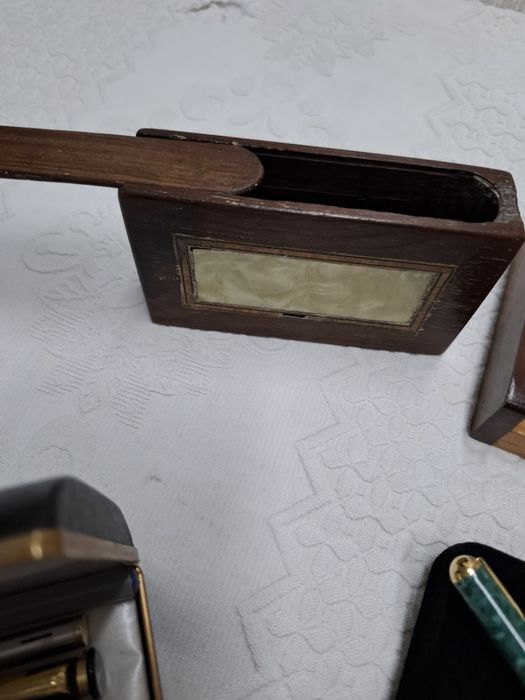 Conjunto de canetas antigas