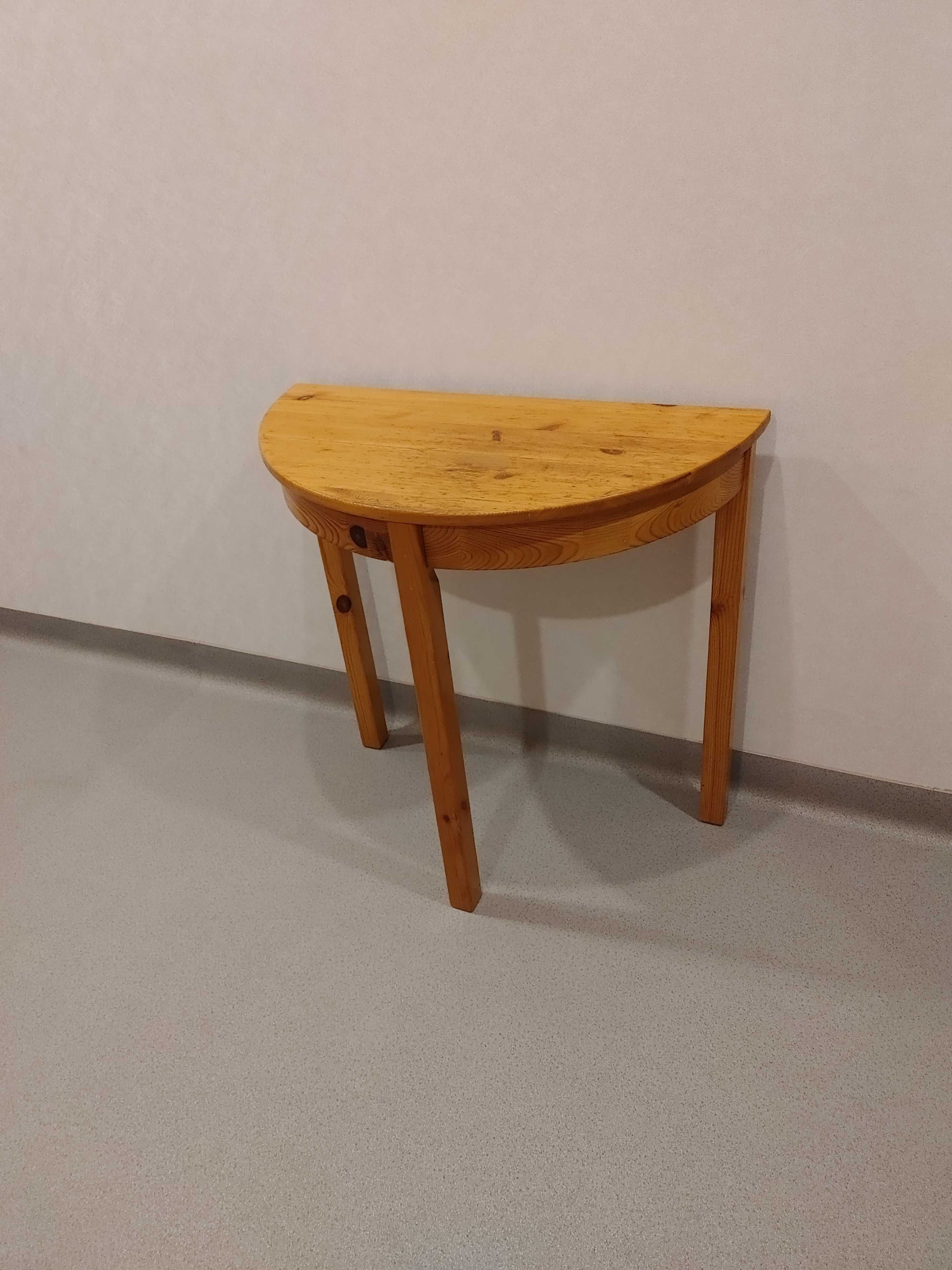 Konsolka-stół/konsolka IKEA Leksvik-drewno-stolik nocny-szafka
