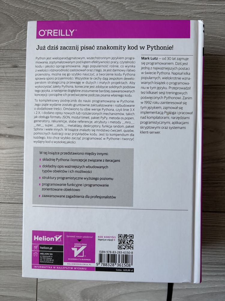 Python wprowadzenie wydanie V