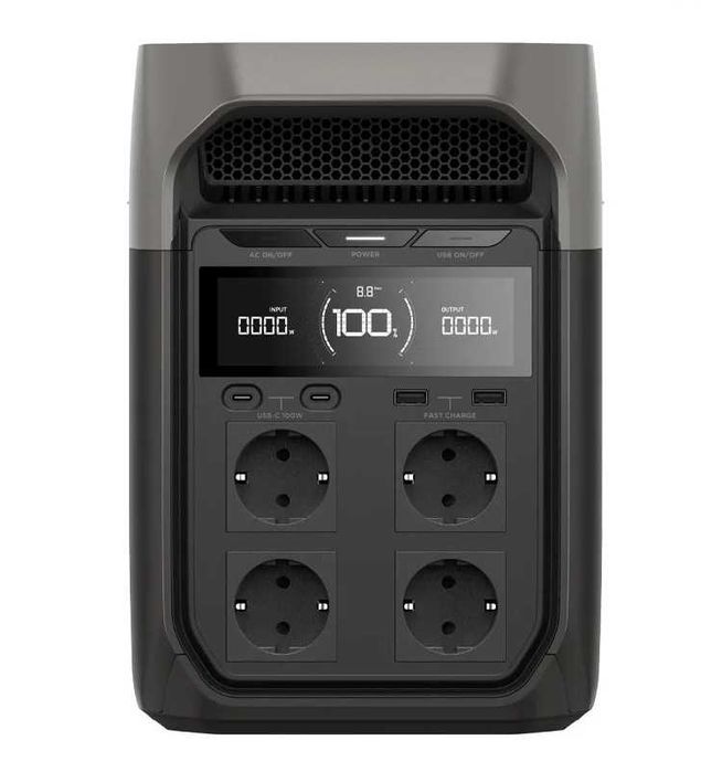 Зарядна станція EcoFlow DELTA 3 EU-Version (EFDELTA3-EU) Вт·год: 1024