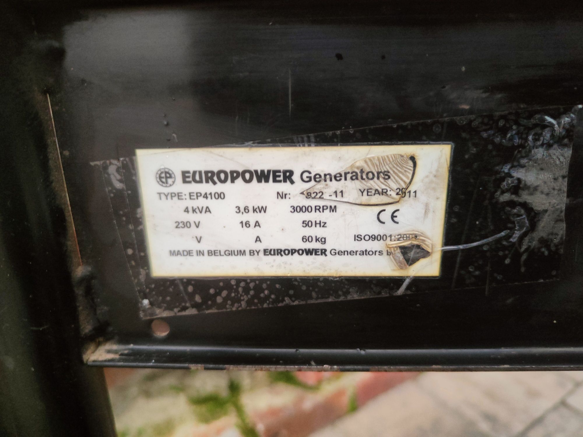 Agregat prądotwórczy honda europower ep4100