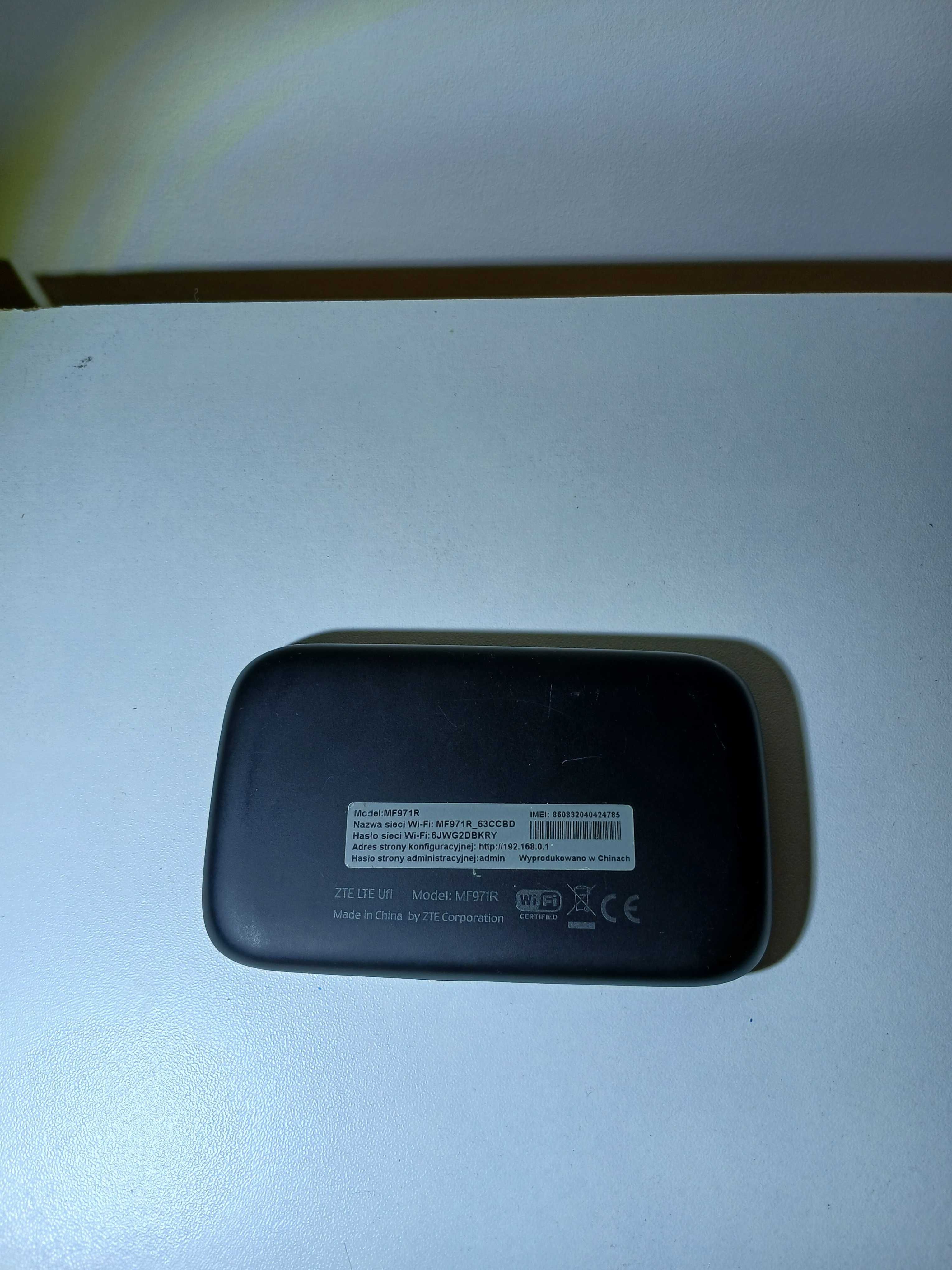 Modem SIM LTE - Router Mobilny ZTE MF 971R