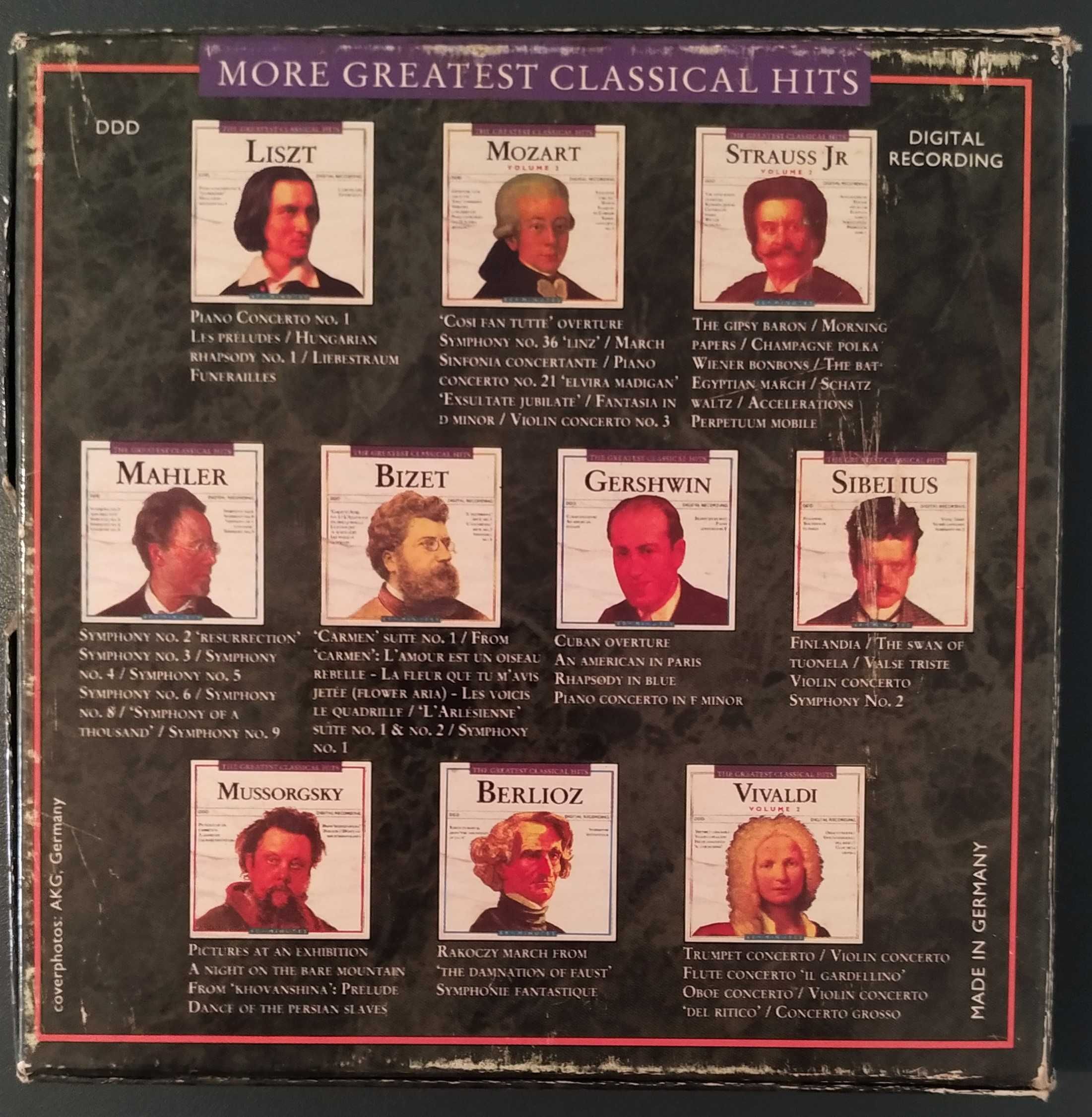 Colectânea 30 CD Greatest Classical Hits