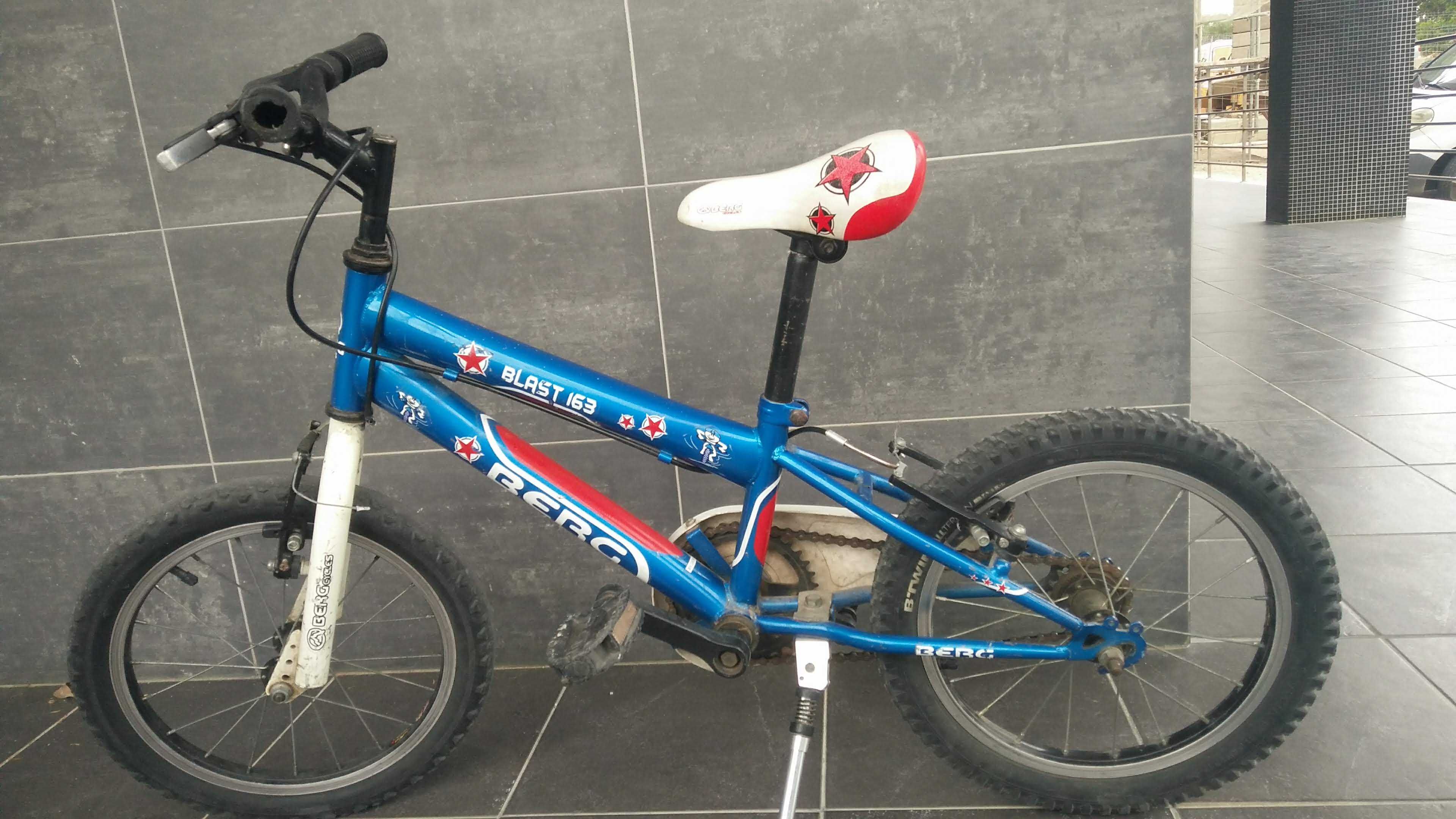bicicleta BTT menino roda 16