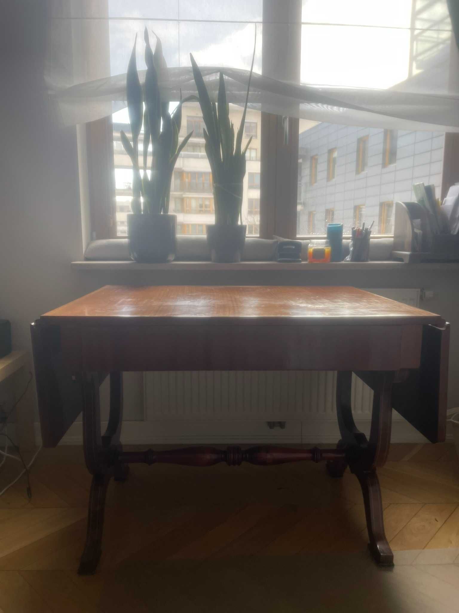 Stół biurko z fabryki w Henrykowie styl Biedermeier