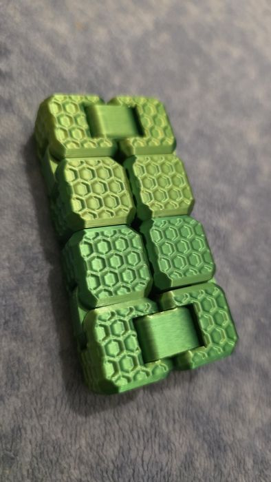 Kostka zabawka antystresowa, ADHD Fidget Infinity Cube – druk 3D