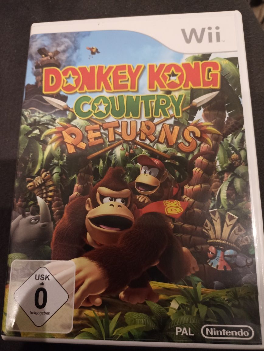 Nintendo Wii donkey kong country returns