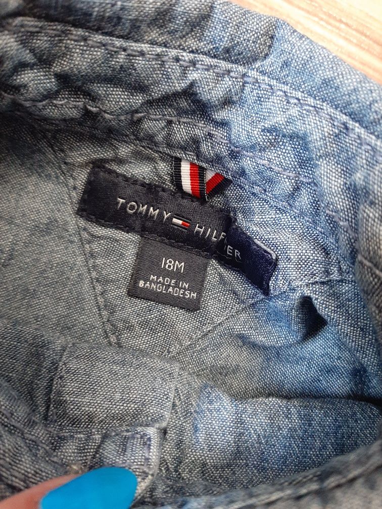 Koszula jeans Tommy Hilfiger 18-24m 92cm