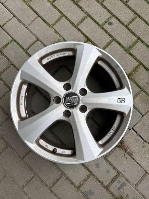 Felgi aluminiowe MSW FULL SILVER 17"x7" 5X114.3 ET45 CB73.1