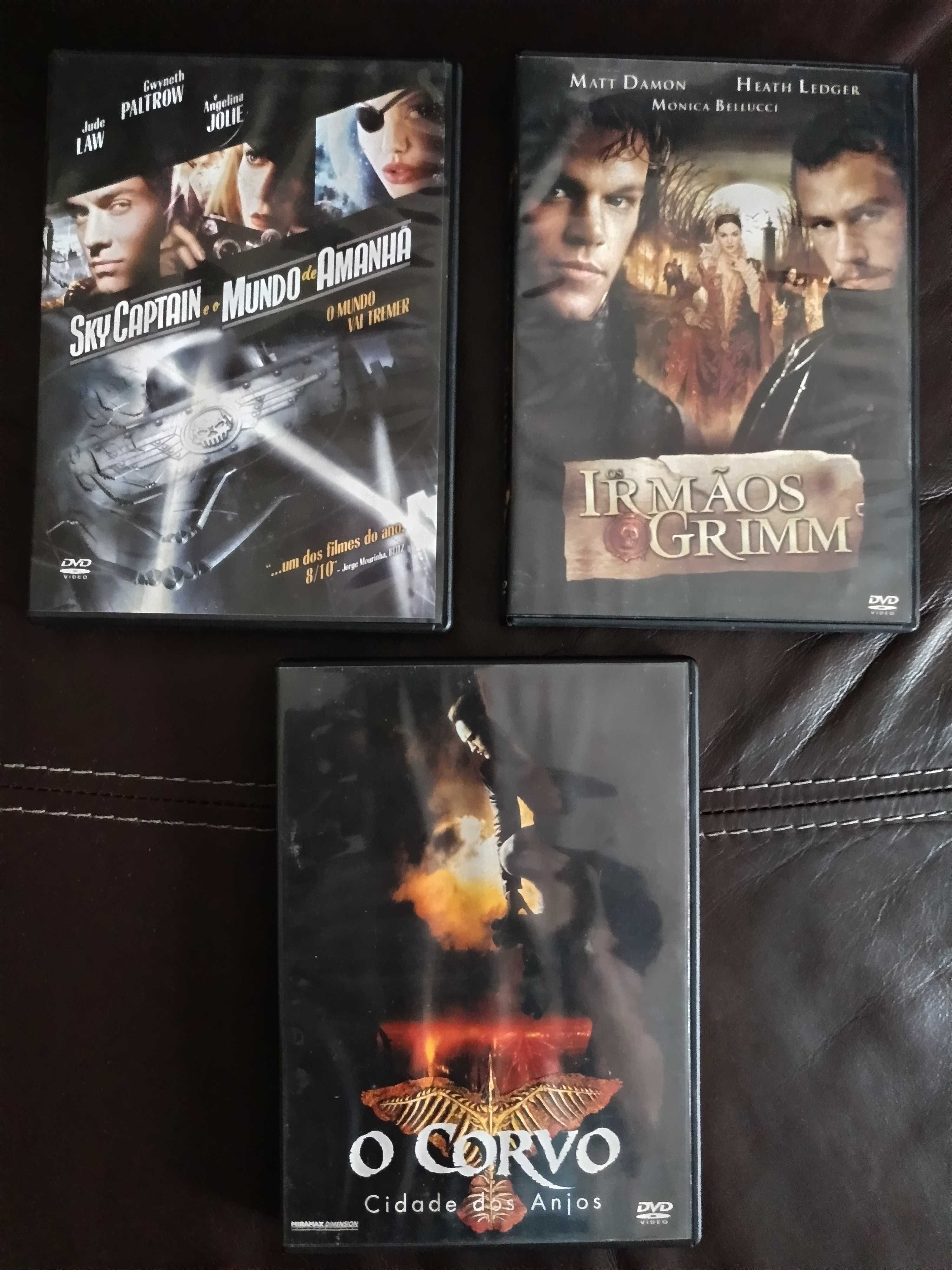 Vários filmes em DVD