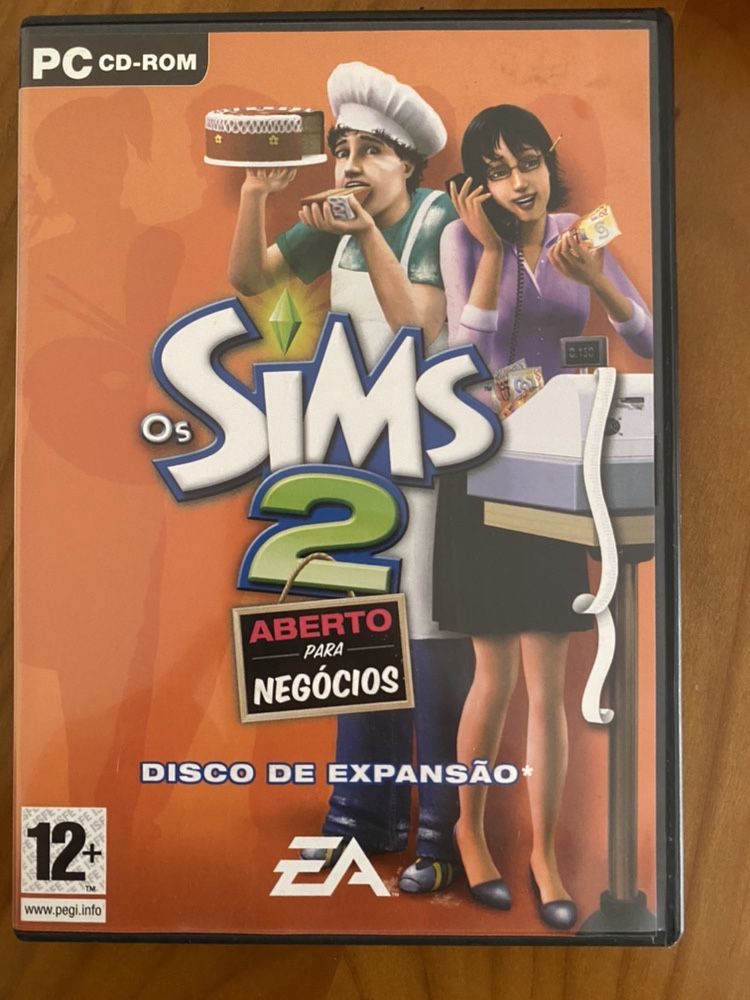 Sims 2 expansões PC (cd-rom)