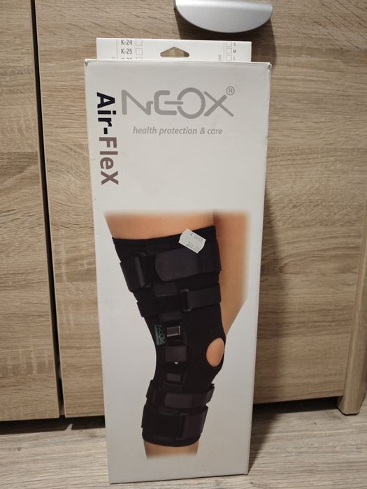 Orteza kolana Długi stabilizator stawu kolanowego szynami dwuosobowymi