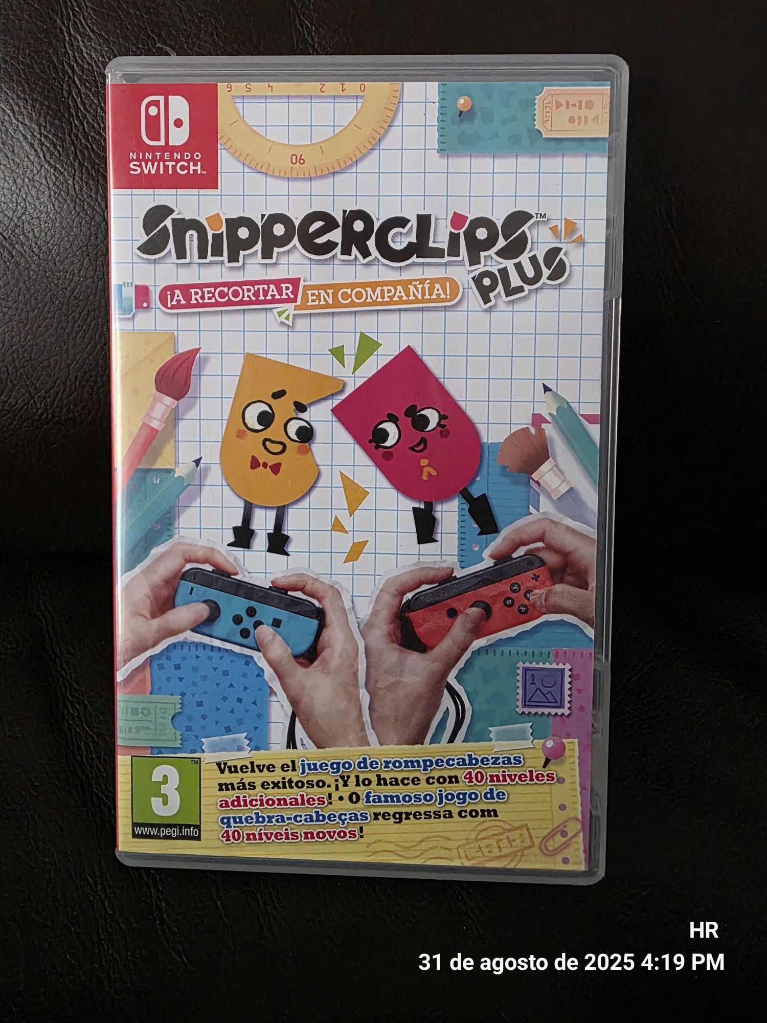 Nintendo switch - Snipperclips plus