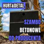 Zbiornik betonowy Szambo betonowe Deszczówka Woda Szybka Dostawa