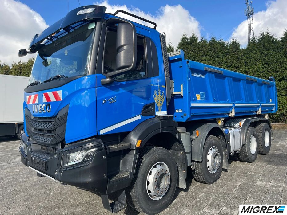 Iveco X-WAY 480  8x4 / 3S MeillerKipper / Hydroburta / 2022