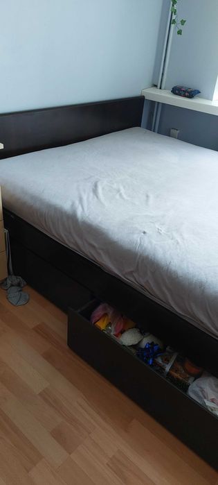 łóżko sypialniane 160x200i materac