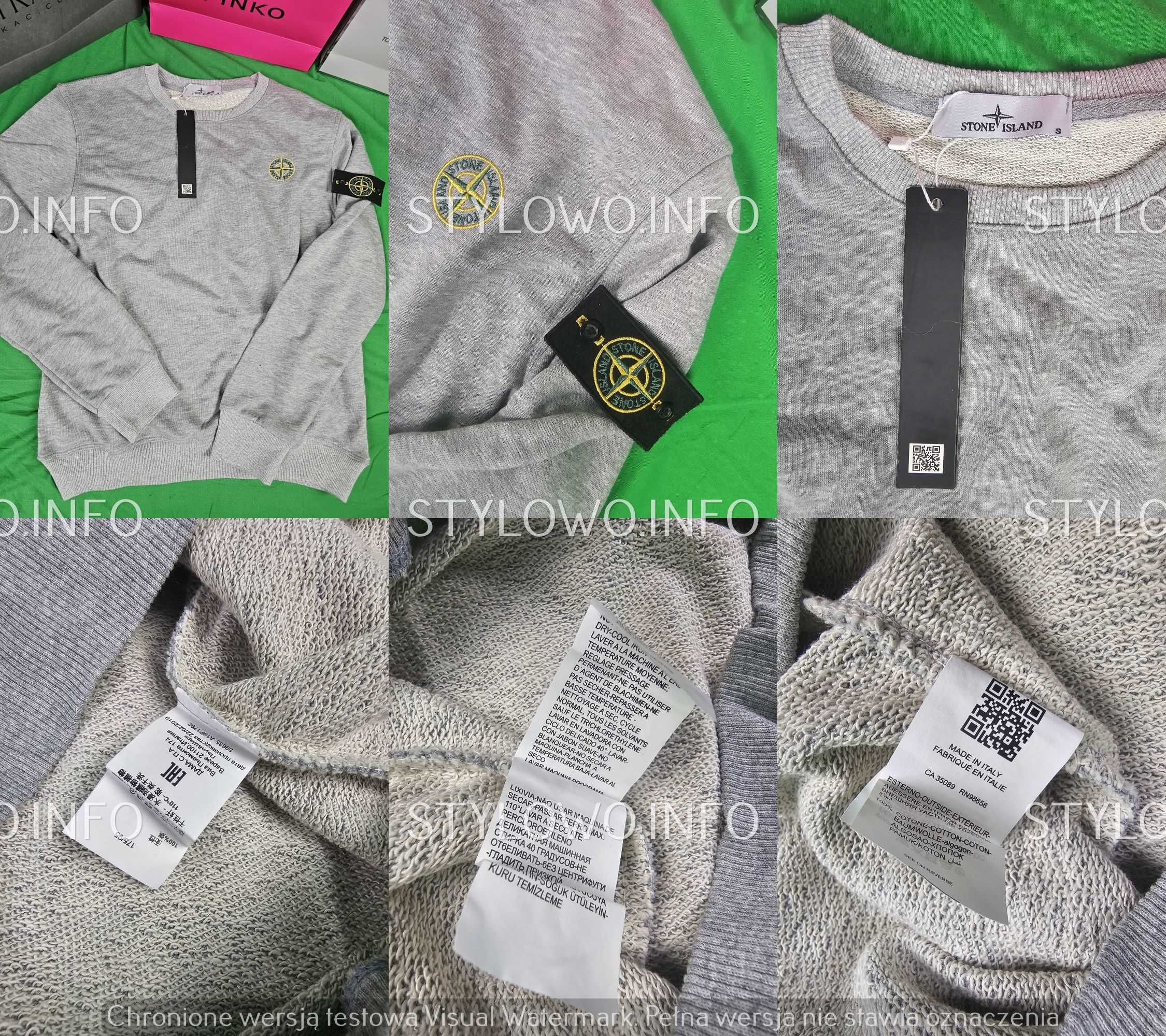 Bluza męska stone island premium EA7 armani OUTLET icon dsquared