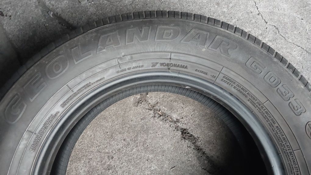 Opony letnie Yokohama 215/70R16