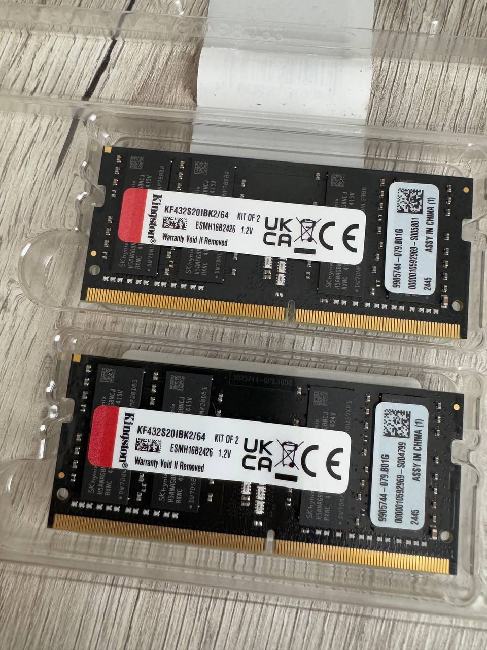 Оперативна памʼять Kingston FURY Impact DDR4 SODIMM Kit 64GB 3200 MHz