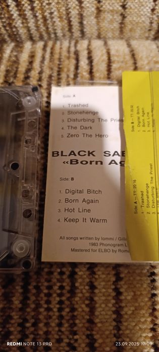 Sprzedam kasetę magnetofonową Black Sabbath Born again