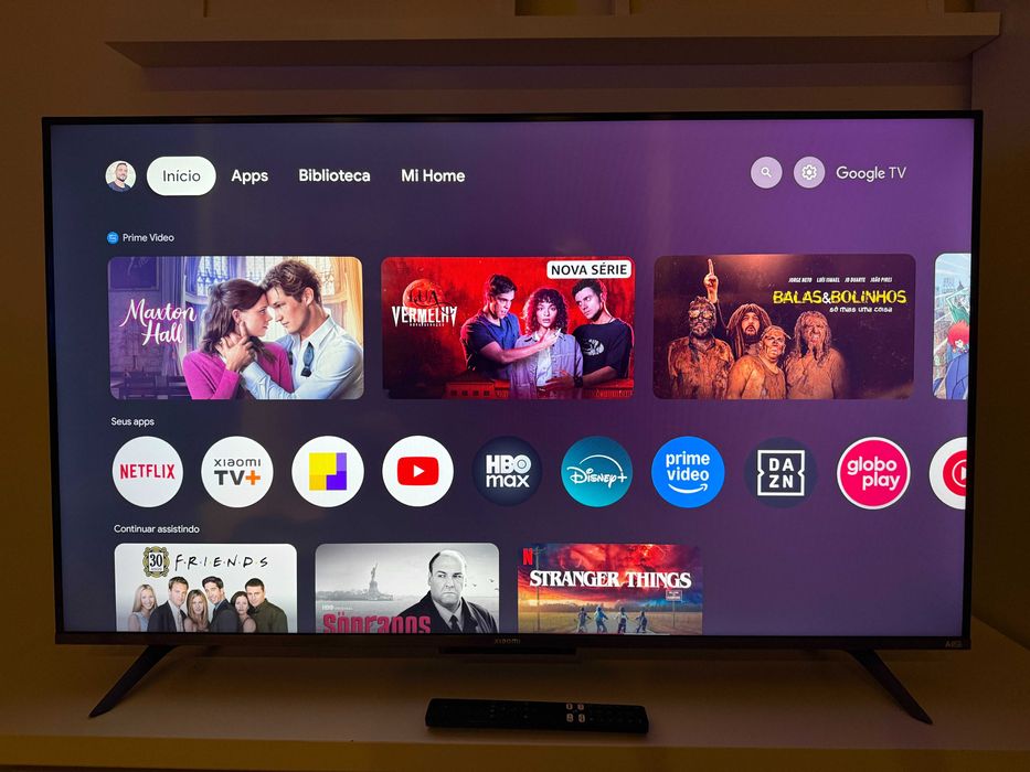 Smart TV Xiaomi 43" 4k LED Dobly Atmos L43MA-SEU