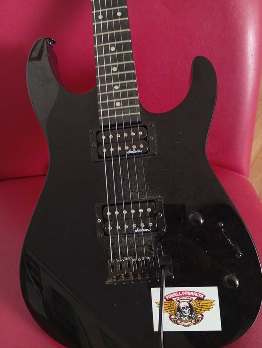 Guitarra jackson js 11 dinky AH black