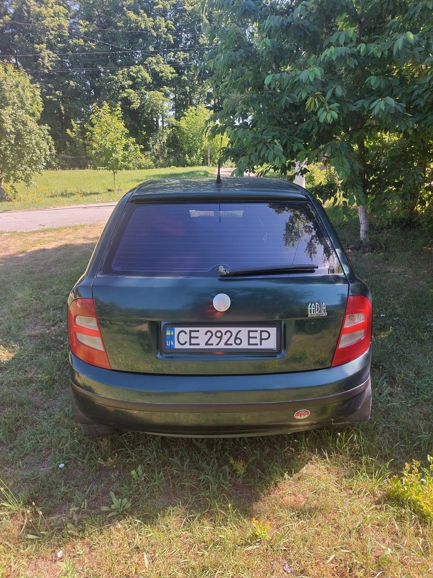 Skoda Fabia 1.4, 2001рік