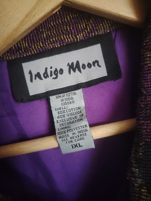 Vintage Żakiet Indygo moon