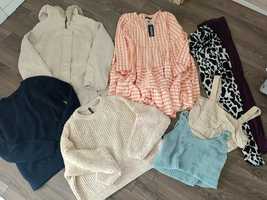 Kurtka sweter sukienka top top Zara h&m L