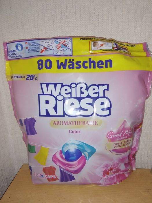 Kapsułki do prania 80 szt kolor