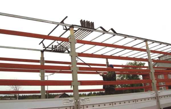 Сдвижная крыша на полуприцеп (Запчасти, Ремонт)