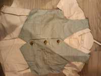 Nowa biała bluzka bluzka kamizelka h&m r 86