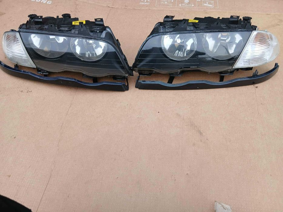 Фари комплект bmw e46, бмв е46 рест