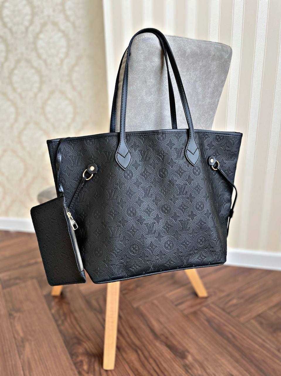 Damski shopper torebka duza Neverfull MM czarna, sa rozne kolory