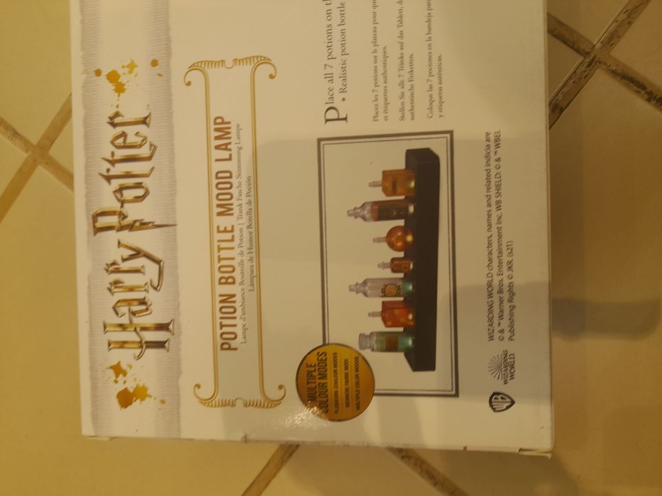 Candeeiro Potion Bottle Mood Lamp