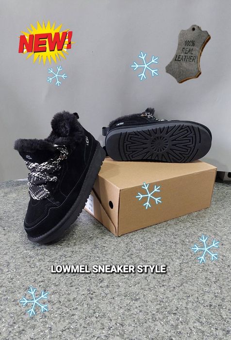 Уггі кросівки UGG LOWMEL SNEAKER угги кроссовки ловмел