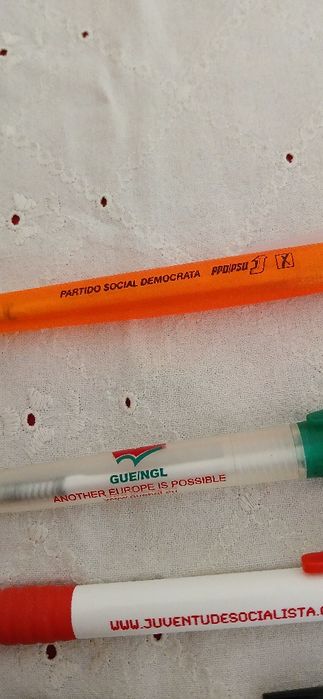 Esferográficas publicitárias/política