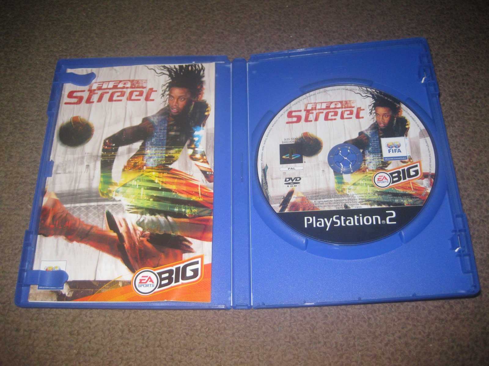 Jogo "Fifa Street" para Playstation 2/Completo!