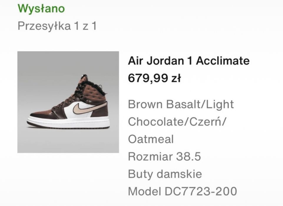 Buty zimowe nike jorgan high