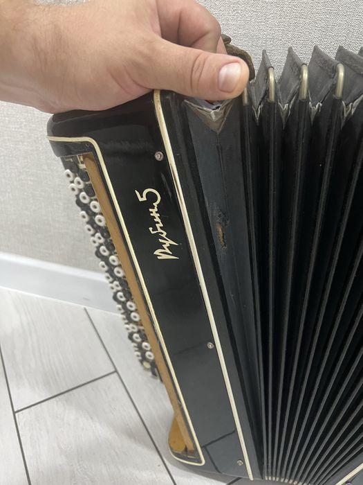 Баян Рубин 5 с чемоданом