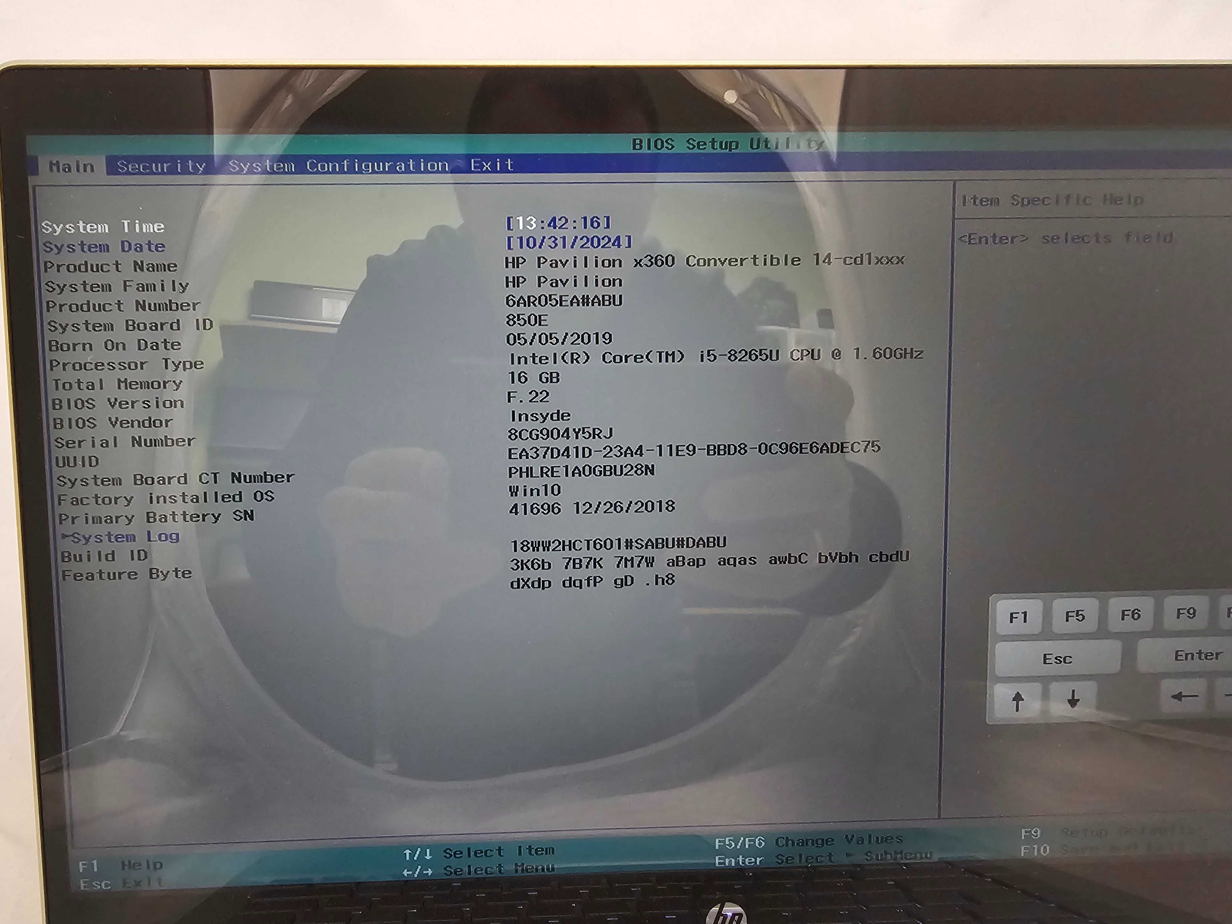 Laptop HP Pavilin X360 14CD/I5/16GB/512 SSD/DOTYK/Bioskomp/GWARANCJA