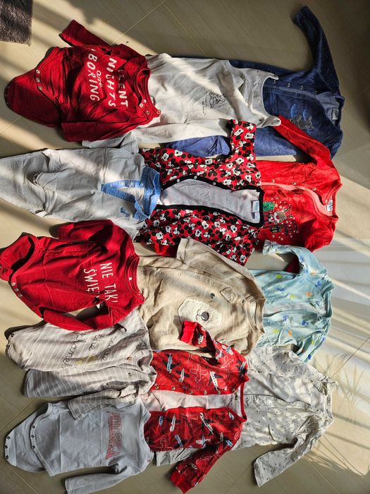 Paka ubrań dla chłopca 74cm