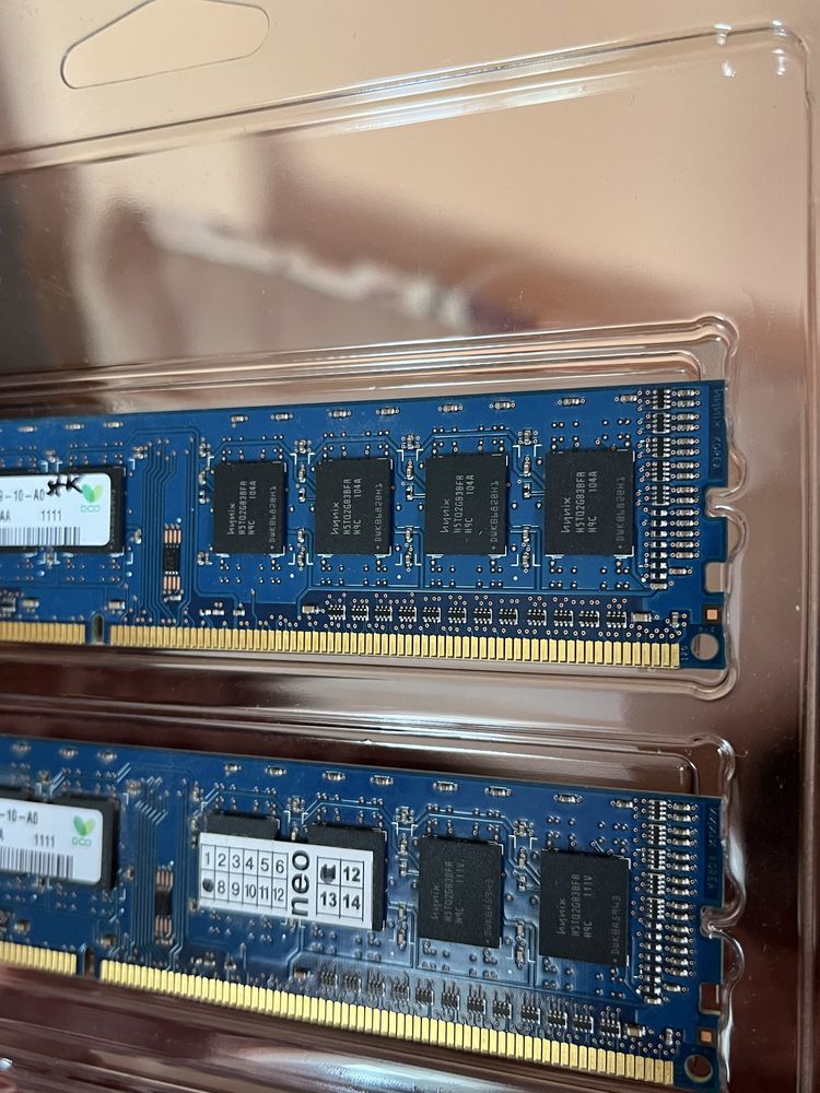 Оперативна пам’ять Hynix 2x2GB DDR3 PC3-10600U (1333 MHz)