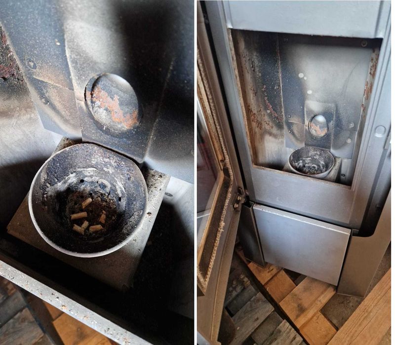 Piec kominek na pellet pelet peleciak kominkowy peletowy 8kw MOCNY