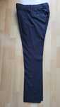 Czarne spodnie garniturowe H&M pas 82
