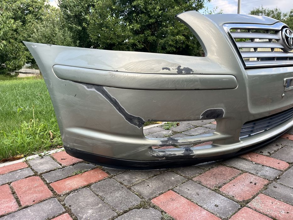 Бампер, противотуманки, туманки, накладки, решітка, птф, avensis t25