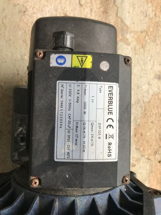Motor piscina mais dejuntor para motor de poço