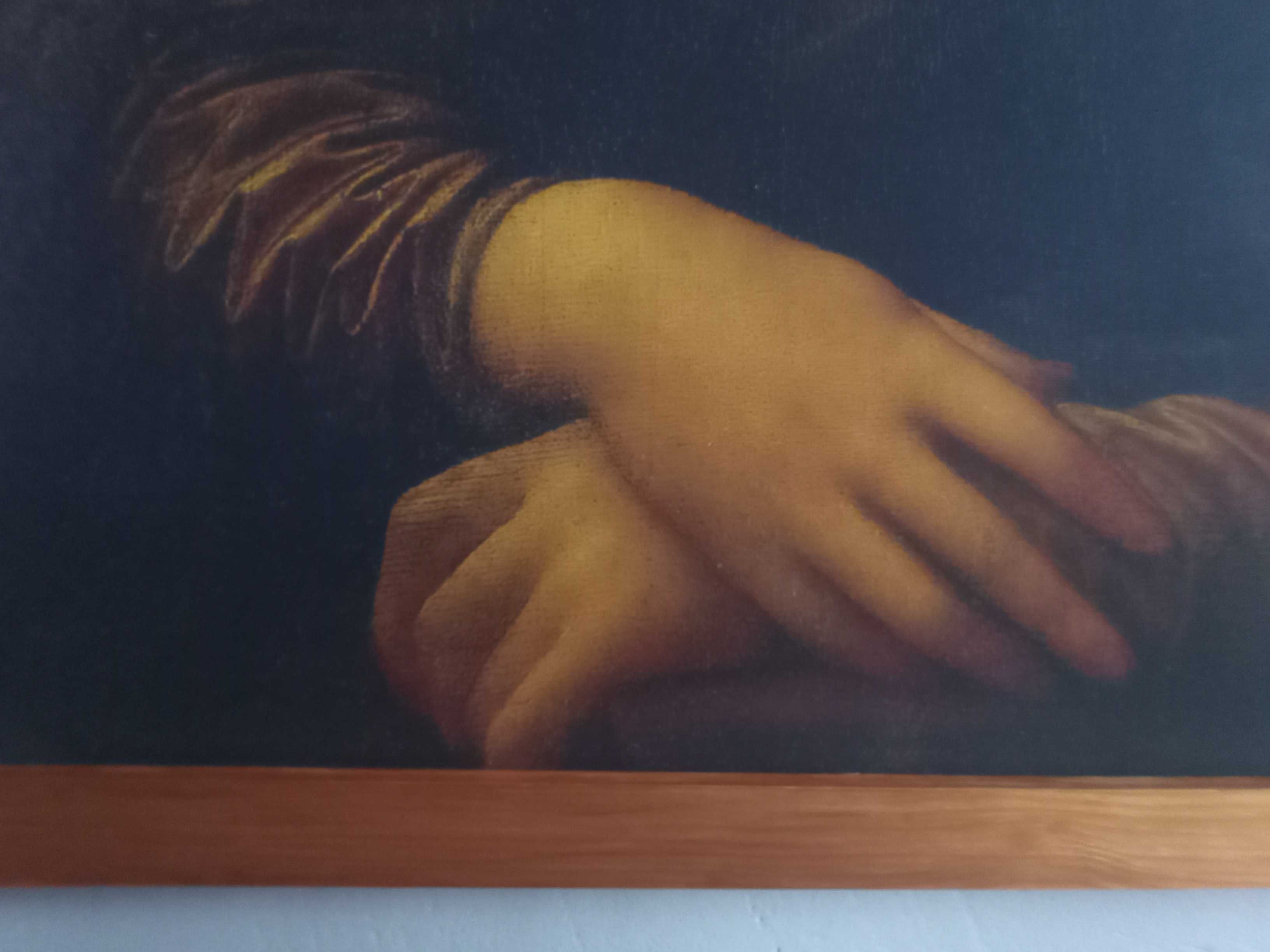 Obraz na płótnie - Mona Lisa, Leonardo da Vinci, 50x70cm