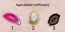 Agat plaster szlifowany, minerał, agat, muzeum minerałów, giełda miner