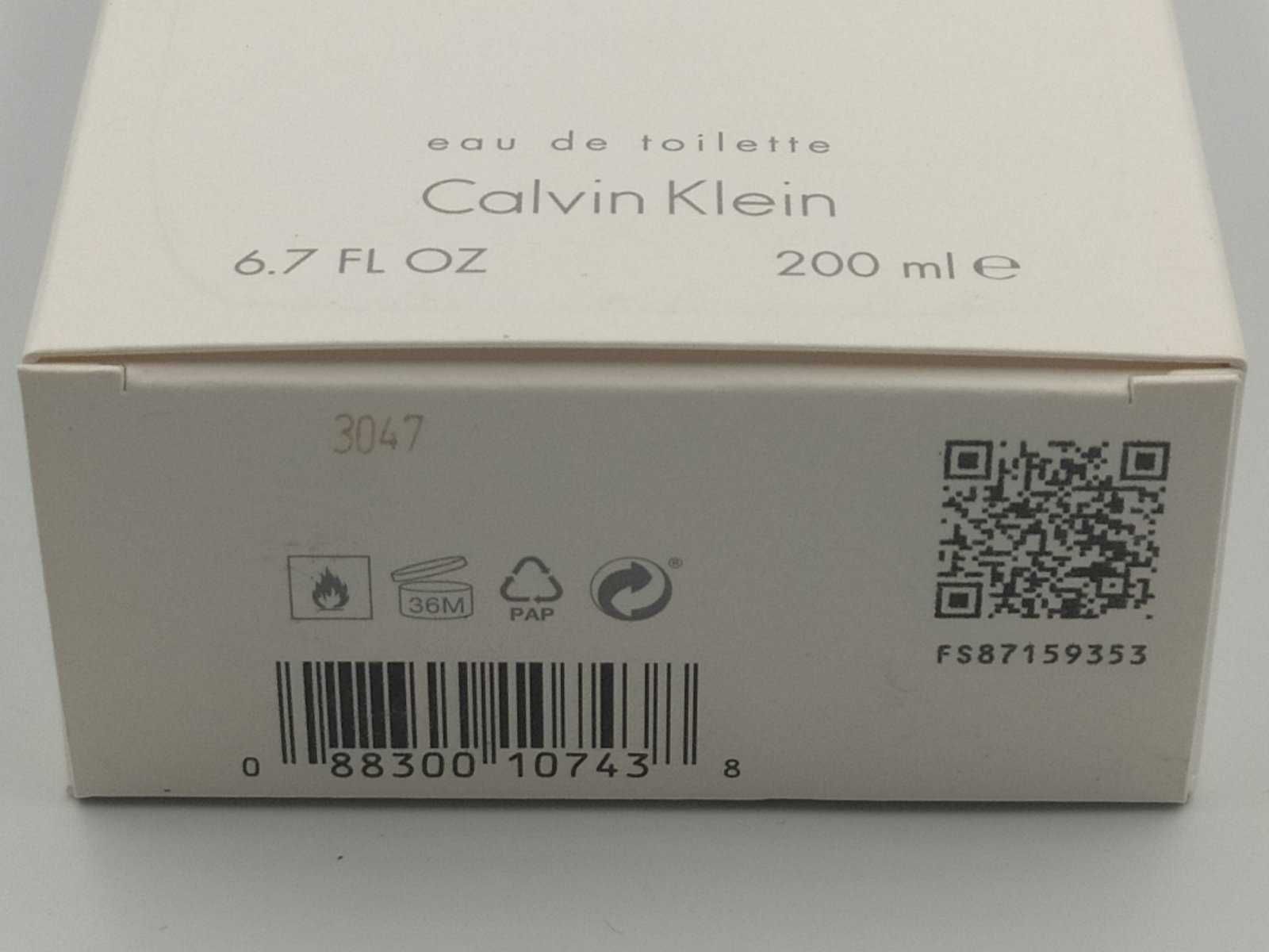 Calvin Klein CK One edt 200 мл Оригинал